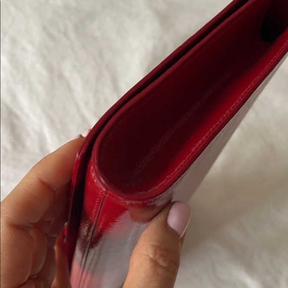 YSL ❌SOLD ❌red clutch authentic ! - Picture 9 of 11